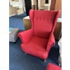 Křeslo Breso - Červená látka