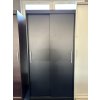 Šatní skříň Abi Tokyo - šířka 100 cm - Černá/černá