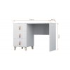 DIMENSIONS DESK ALL WHITE M08220