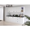 Kuchyňská linka 260 cm Stilo 3 v bílé variantě