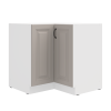 90x90 DN 2F BB STILO CLAYGREY WH