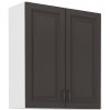Horní skříňka Stilo 80 G-90 2F grafit dveře