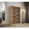 Šatní skříň Abi Tapi kompletní rozměry - 120 cm