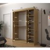 Šatní skříň Abi Jodelka 2 kompletní rozměry - šířka 150 cm