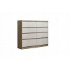 komoda ARIEL 2 dab sonoma biale meblohand