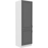 Vysoká potravinová skříňka Stilo 60 DK-210 2F dust grey