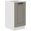 Spodní skříňka Luna 40 D 1F BB Clay grey