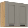 Horní skříňka Luna 80 G-72 2F Clay grey