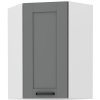 Horní rohová skříňka Luna 58x58 GN-90 1F Dust grey