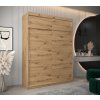 šatní skříň t0 s nástavcem s posuvnými dveřmi - šířka 180 cm dub artisan