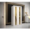 Šatní skříň Abi Golden Pole šířka 100 cm