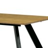 Stůl jídelní 160x90x75 cm, deska MDF, 3D dekor divoký dub