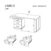 339999 2 system lamelo la8 pulpit 3s kolor czarny