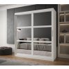 Šatní skříň Abi Miror s posuvnými dveřmi se zrcadly
