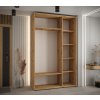 Šatní skříň Lanko 2 - hloubka 60 cm - vnitřek skříně 150 cm 1