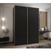 Šatní skříň Lux 1 šířka 180 cm
