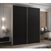 Šatní skříň Lux 1 s posuvnými dveřmi bez zrcadla