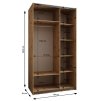 Šatní skříň Lux 1 hloubka 60 cm
