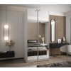 Šatní skříň Lux 2 šířka 110 cm