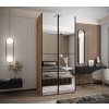 Šatní skříň Lux 2 s posuvnými dveřmi