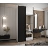 Šatní skříň Lux 3 šířka 110 cm