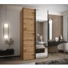 Šatní skříň Lux 3 šířka 130 cm