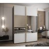 Šatní skříň Lux 4 s posuvnými dveřmi