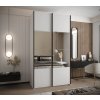 Šatní skříň Lux 4 šířka 130 cm