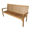 Lavice pevná 3-místná stohov.RIVIERA teak natural (FSC 100%)