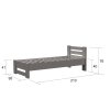 Borovicová postel L810 přírodní 90×200