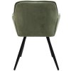 Židle čalouněná DINA podnož černá kovová