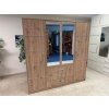 Šatní skříň Bali D4 Dub artisan se zrcadlem