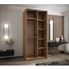 Šatní skříň Lux 1 vnitřní uspořádání