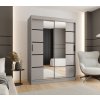 Šatní skříň Abi Rubino V4 s posuvnými dveřmi