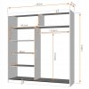Šatní skříň Multi 35 - 203 cm