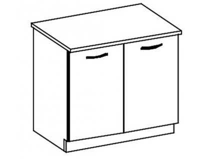 D80 dolní skříňka dvoudveřová KARMEN