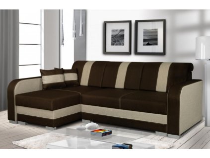 SEDACÍ SOUPRAVA COSTA L HNĚDÁ BÉŽOVÁ