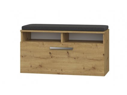 Botník se sedákem Rory dub artisan