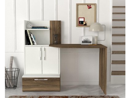 padora pisaci st l biela orech