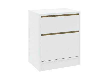 basit szafka nocna 2s biala artisan listwa 400mm 1 1