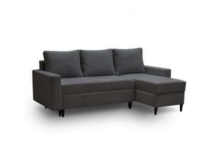 Sedací souprava Carine UNI tmavě šedá