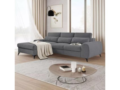 sedací souprava Milan tmavě šedá