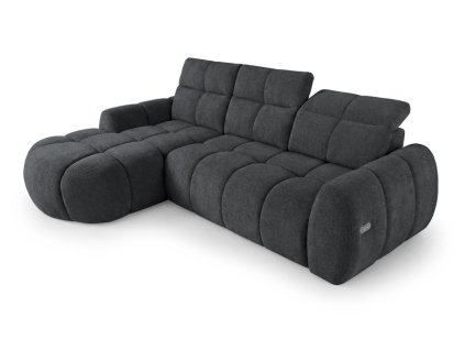 sedací souprava Sorena černá levá