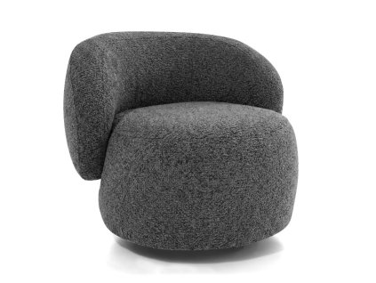 křeslo Moa tmavě šedá