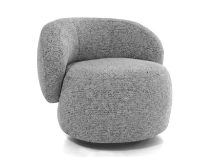 křeslo Moa světle šedá