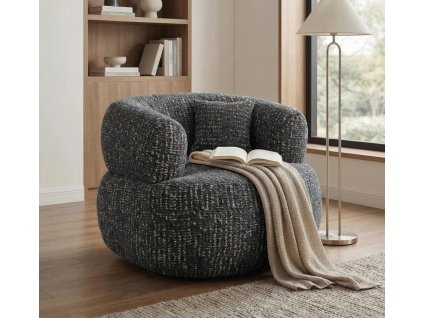 křeslo otočné Lumi černá