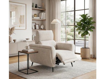křeslo Relax krémová