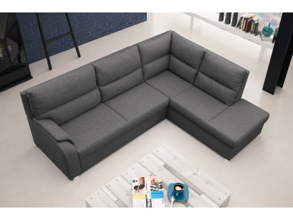 Sedací souprava Rambo P tm.šedá