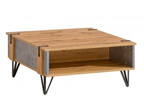 Konferenční stolek Lofter 12 dub wotan/beton