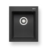 Pyragranitový dřez SIROS 1B (47x51,5) carbon